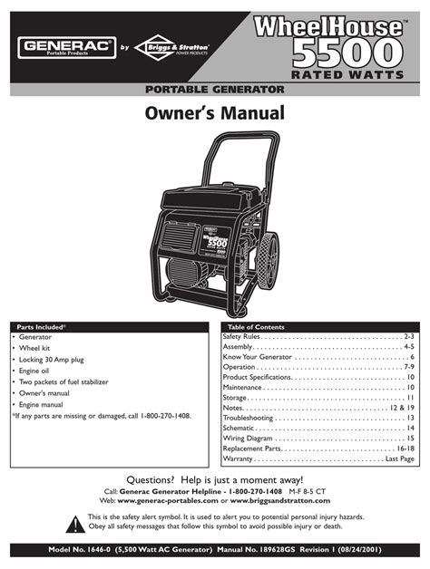 Generac wheelhouse 5500 engine owners manual. - Hands on manual for cinematographers 2nd edition.