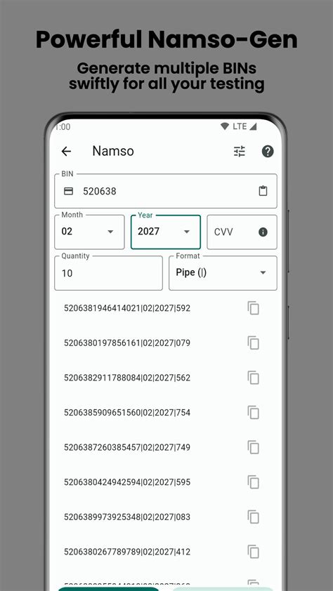 Generador de bin.  Nov 5, 2023 · Generate valid BIN codes effortlessly with our BIN Gener...