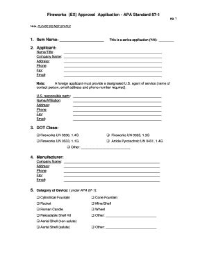 General Approval Applications PHMSA