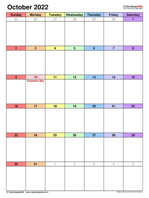 General Blue October 2022 Calendar