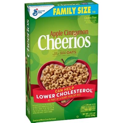 General Mills Family Size Apple Cinnamon Cheerios Cereal - 19oz