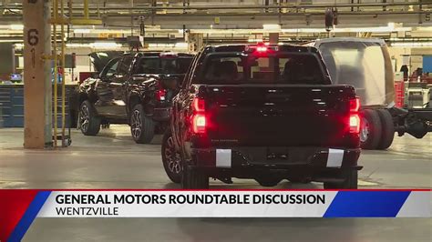 General Motors' Wentzville assembly plant leaders holding roundtable discussion today