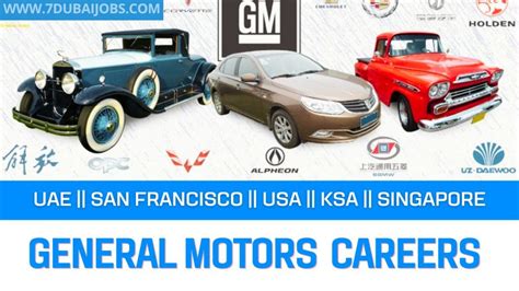 General Motors Jobs in Arlington, TX - Apply Now