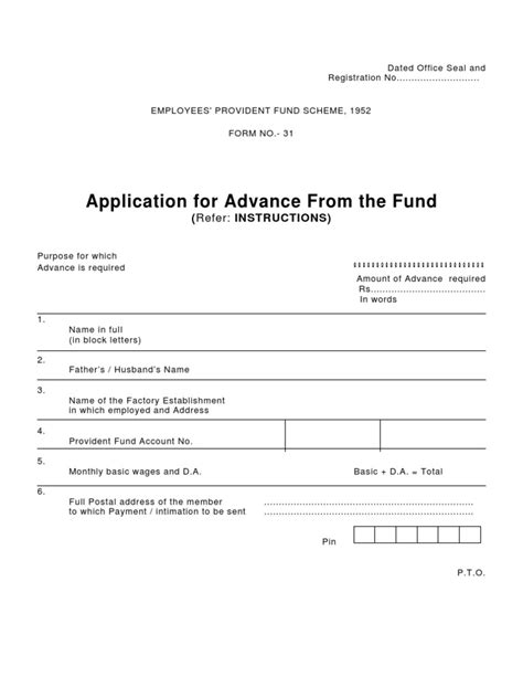 General Provident Fund - Forms / application for non-refundable ...