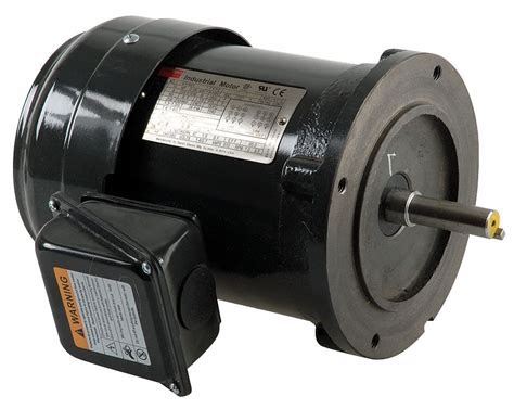 General Purpose Motor, 5 HP, 3-Phase, Nameplate RPM 1745