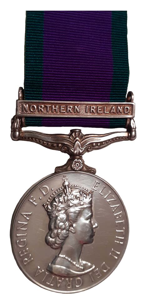 General Service Medal 1962 with Northern Ireland Clasp