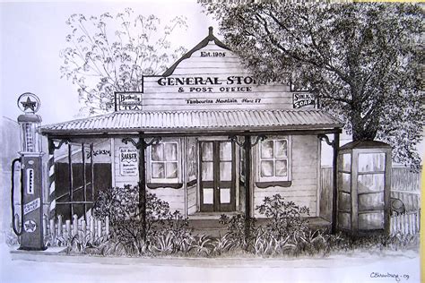 General Store Drawing