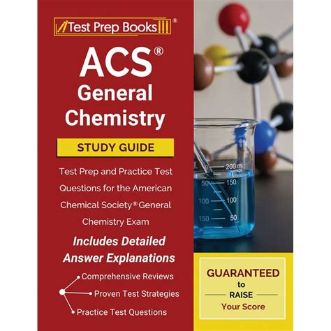 Jan 1, 2018 · ACS General Chemistry Study Guide - ACS Exam Prep Secrets, Full-Length Practice Test, Detailed Answer Explanations: [Includes Step-by-Step Video Tutorials] $33.24 $ 33 . 24 Get it as soon as Wednesday, Apr 17 . 