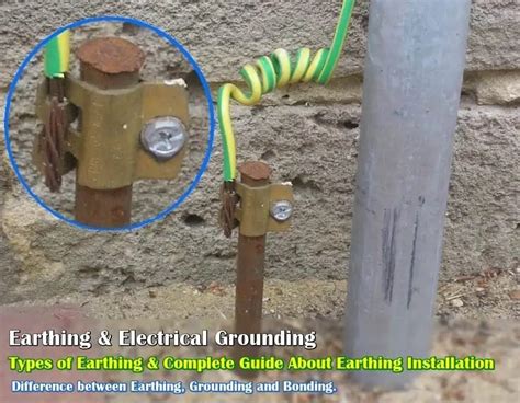 General earthing system: earthing installation