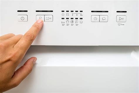 The following steps outline the best way to do this: Turn off the circuit breaker in the breaker box or remove the fuse in the fuse box. Wait approximately two minutes. Turn the circuit breaker on or reinstall the fuse. Try using the dishwasher again.. 