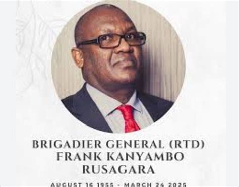General frank rusagara