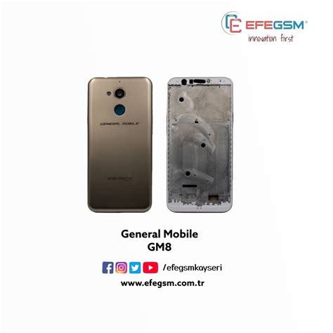 General mobile gm 8 kasa