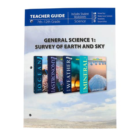 General science 1 survey of earth and sky teacher guide wonders of creation. - Emc data domain administration guide tsm.