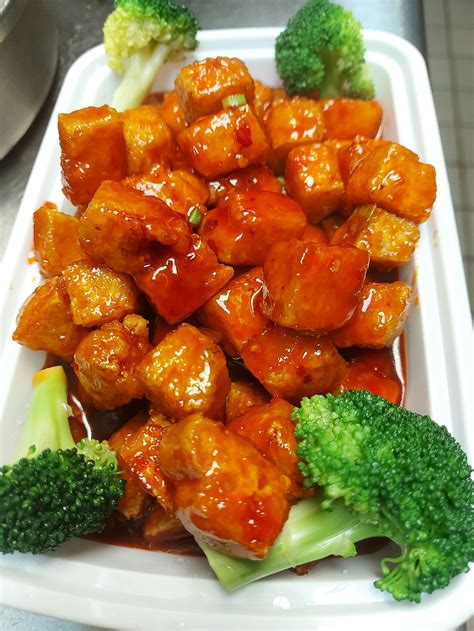 General tso bean curd. General Tso Bean curd. Hot & Spicy. $10.95+ Sesame Bean Curd. $10.95+ Bean Curd with Mixed Vegetables. $10.95+ SWEET & SOUR Served with White Rice. Sweet & Sour Spare Ribs. ... This Plate was Devised by a Private Chef of General Tso who was a Famous General in Szechuan Army. $14.95+ General Tso Shrimp. 