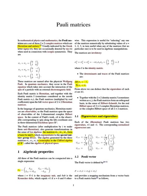 Generalisation of pauli matrices.  When the full matrix algebra Mn is decomposed into pairw...