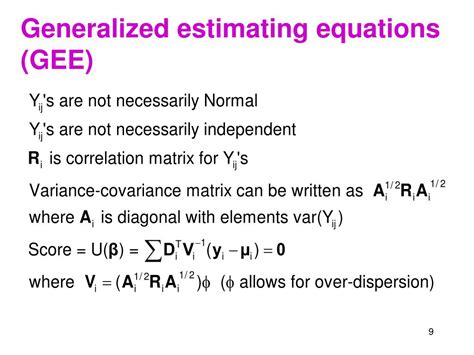Generalized estimating equations r. e.  Marginal models for dependent data: Estima...