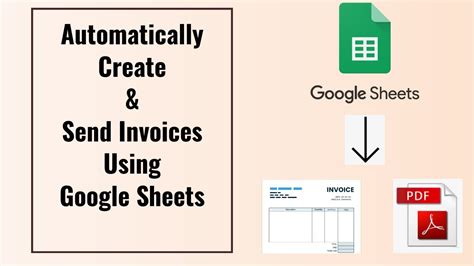 Generate Invoices using Google Form and Sheets How to GApps