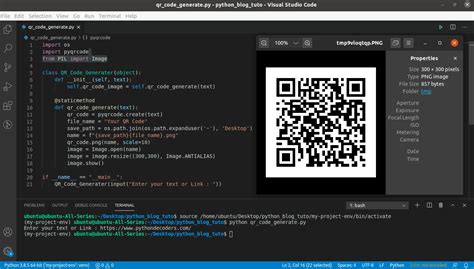 Generate qr code for url python.  You'll learn how to format QR From t...