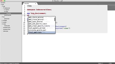 Generating PDF files with PHP Template engine (4/7) YouTube