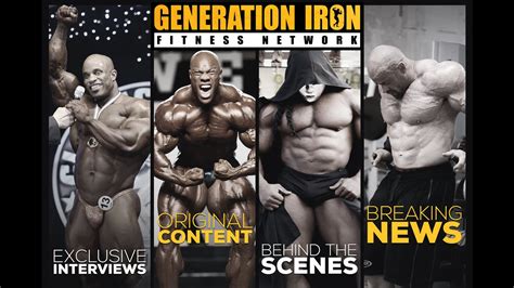Generation Iron is the first and only digital network delivering health, fitness, bodybuilding and strength sports content! We deliver premium content with the biggest names in fitness and provide expert coverage, reviews on top brands, workout tips and trends in the worlds of fitness, health and strength sports. .