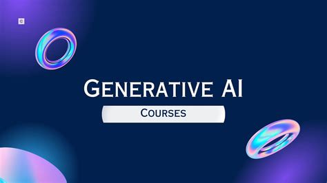 Generative ai course. Feb 21, 2024 ... Free Amazon Courses to Learn Generative AI: For All Levels · Generative AI Foundations · Foundation of Prompt Engineering · Generative AI ... 