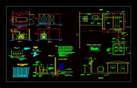 Generator Installation DWG Block for AutoCAD • Designs CAD