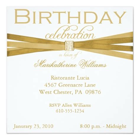 Generic Birthday Invitations & Invitation Templates Zazzle