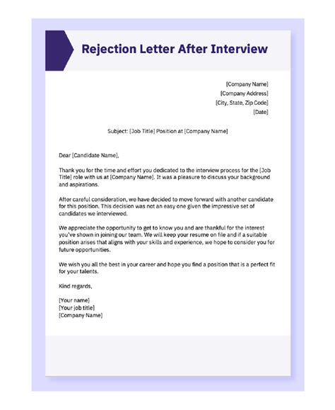 Generic rejection letter after interview reddit.  I have several methods that retu...