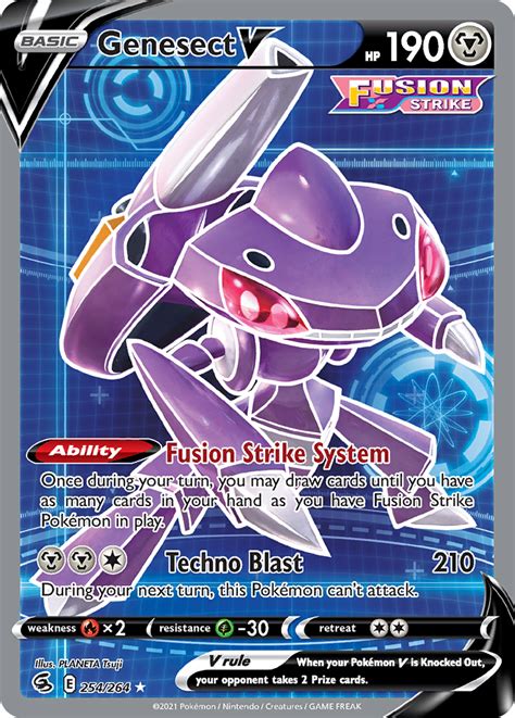 Genesect V - Fusion Strike - Pokemon Card Prices & Trends