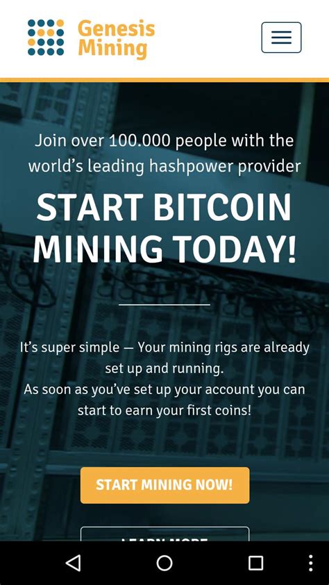 Genesis Mining APK for Android Download
