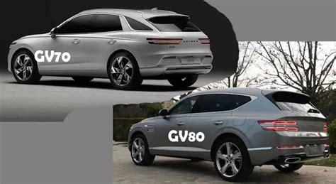 Genesis gv70 vs gv80. Genesis GV80 vs. Genesis GV70. The GV70 is the compact sibling of the GV80, and these Genesis SUVs have quite a bit in common. Both SUVs feature a top-notch cabin, the same infotainment system, similar features and comparable engine options. 