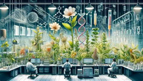 Genetic manipulation in plants.  Modern genetics allows us to understan...