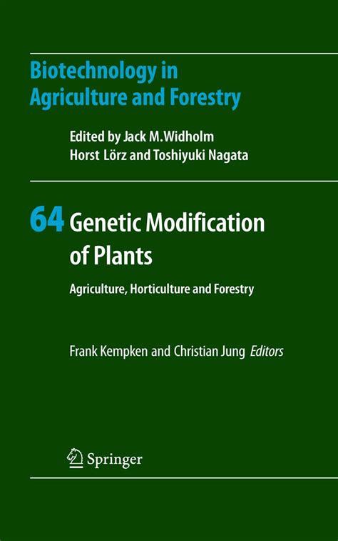Genetic modification of plants agriculture horticulture and forestry biotechnology in agriculture and forestry. - Gamle jødiske begravelsesplads i møllegade 1694-1994.