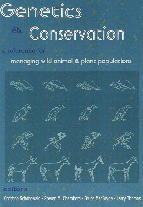 Genetics and conservation a reference manual for managing wild animal. - Ergebnisse der xxi. jahrestagung des arbeitskreises deutsche literatur des mittelalters.