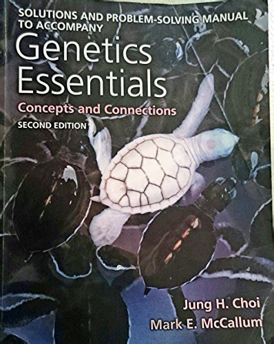 Genetics essentials concepts and connections solutions manual. - The daniel plan study guide with dvd by rick warren.