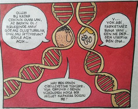Genetik ile ilgili karikatür