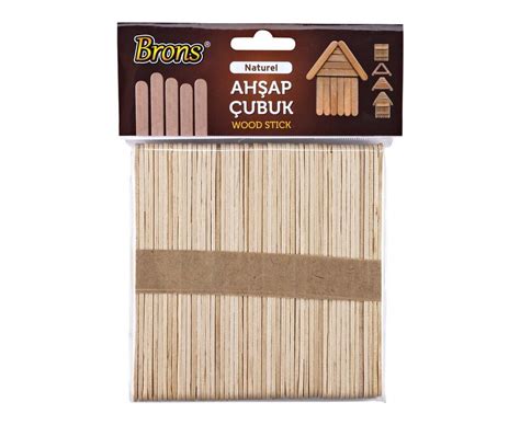 Geniş Ahşap Çubuk 50 Li Paket Dil Çubuğu Abeslan Kırtasiye .