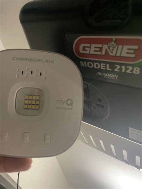 Genie model 2128 not working. The Model 3120H includes integrated Wi-Fi connectivity through its Aladdin Connect system. The opener itself offers durability and reliable performance, while Aladdin Connect allows you to monitor and control your garage door from almost anywhere. 2 light bulbs – Genie LED light bulbs recommended (60-watt max if incandescent bulbs used.) 