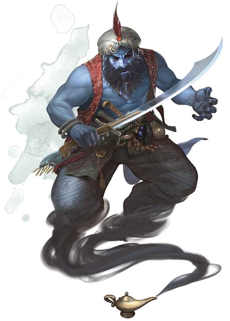 Genie patron 5e. A Warlock with Eldritch Blast deals 1d10 damage, as much as many two-handed weapons. Agonizing Blast allows you to add Charisma to damage, at least matching a weapon’s damage bonus from Strength/Dexterity for the cost of one cantrip and one invocation. Compared to the 2 to 3 invocations needed to keep Pact of the Blade … 