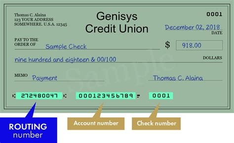 The first is the check routing number used to identify your bank. Your account number is the second set of numbers (labeled “2” in the image above). Different banks and credit unions issue ...