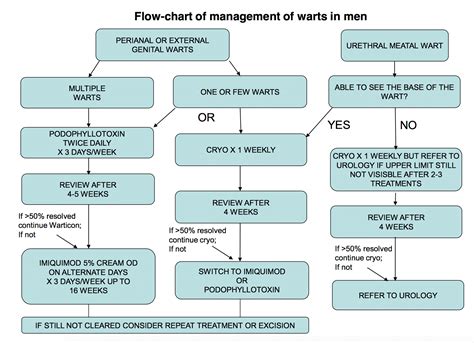 Genital Warts Treatment Guidelines