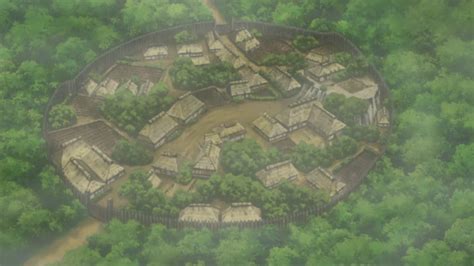 Genjutsu Tree Village in Naruto