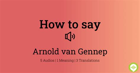 Gennep pronunciation