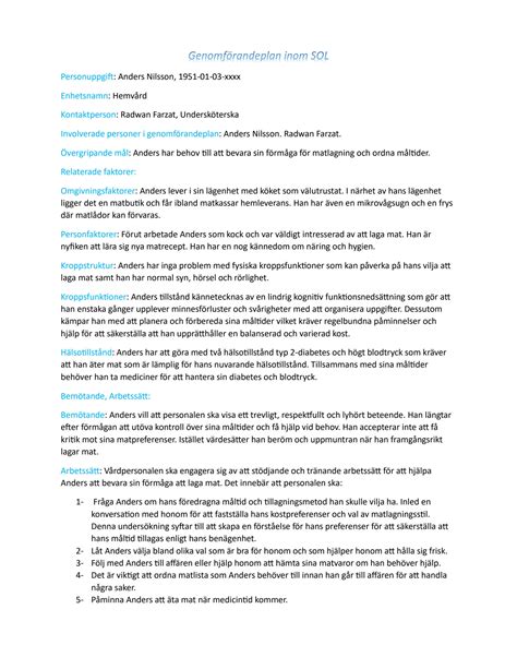 Genomf&ouml;ra unders&ouml;kningar Flashcards - Quizlet