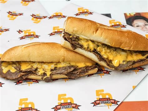 Genos cheese steak. We got a chance to check out both Pat's King of Steaks and Geno's Steaks while in Philly! Have you had any of these? Which would would you try?!More Details ... 