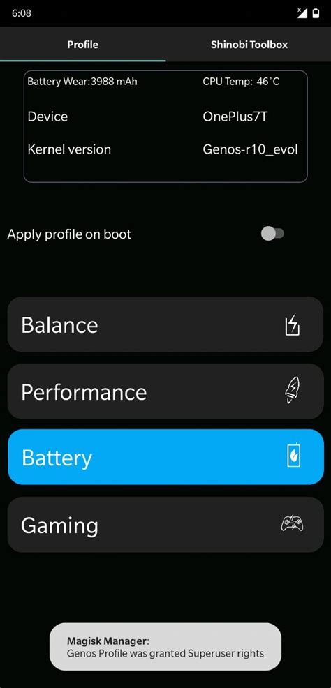 Genos kernel.  OnePlus vibration drivers (feels more smooth) Separate version with OnePlus an...