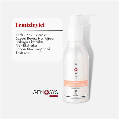 Genosys Snow O2 Cleanser -SOC 180 ML Kişisel Bakım  Zera.