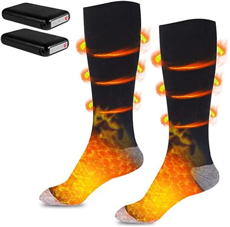 Genovega Electric Rechargable Battery Heated Socks