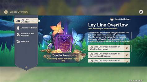 Genshin Impact 3 0 How To Complete Ley Line Overflow Event