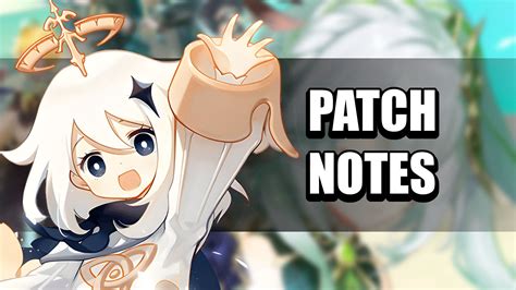 Genshin Impact 3 1 patch notes Banner schedule new weapons changes and more features